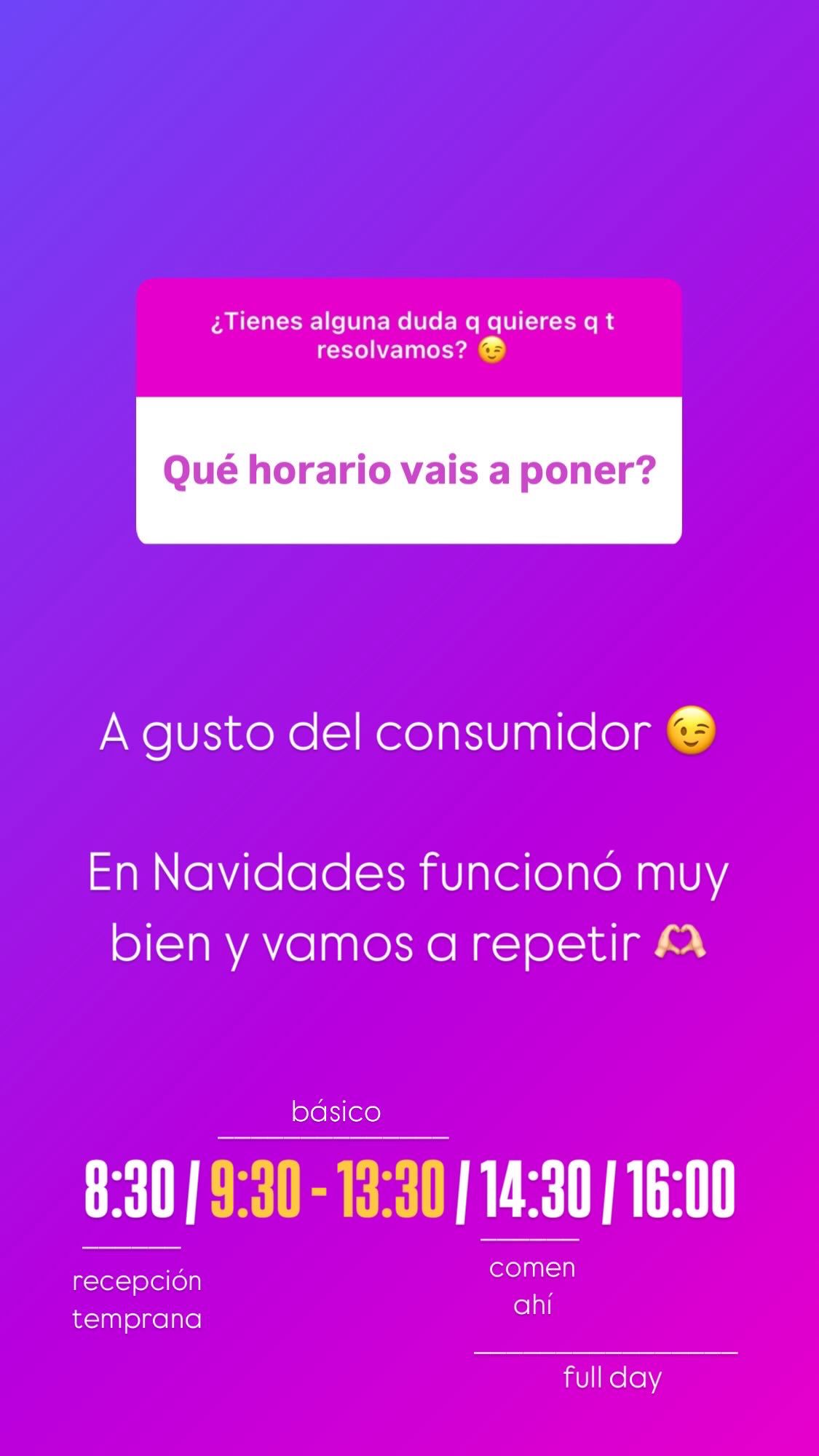 Horario del Campus